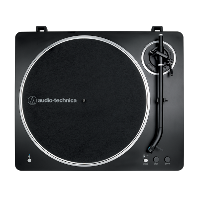 Audio Technica Fully Automatic Wireless Belt-Drive Turntable Black/Silver - AT-LP70XBT-BS