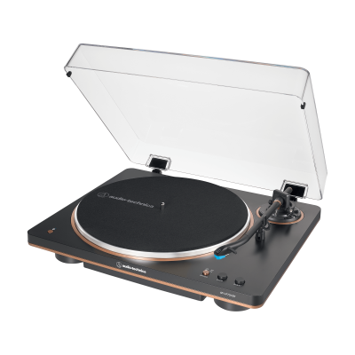 Audio Technica Fully Automatic Wireless Belt-Drive Turntable Black/Bronze - AT-LP70XBT-BZ