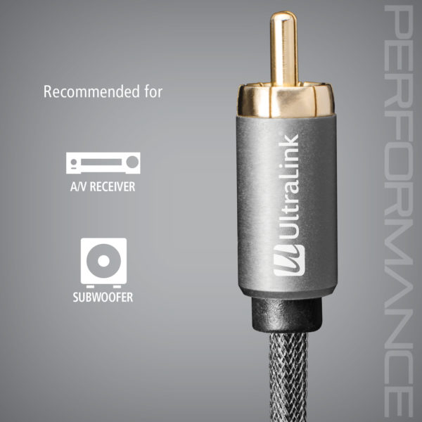 Ultralink ULP2SW5 5m Subwoofer Cable Rca 